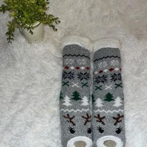 Thermal fleece socks